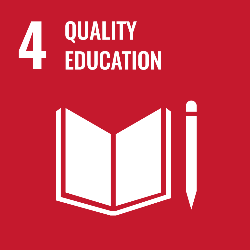 SDG 4 Quality Education Official Logo